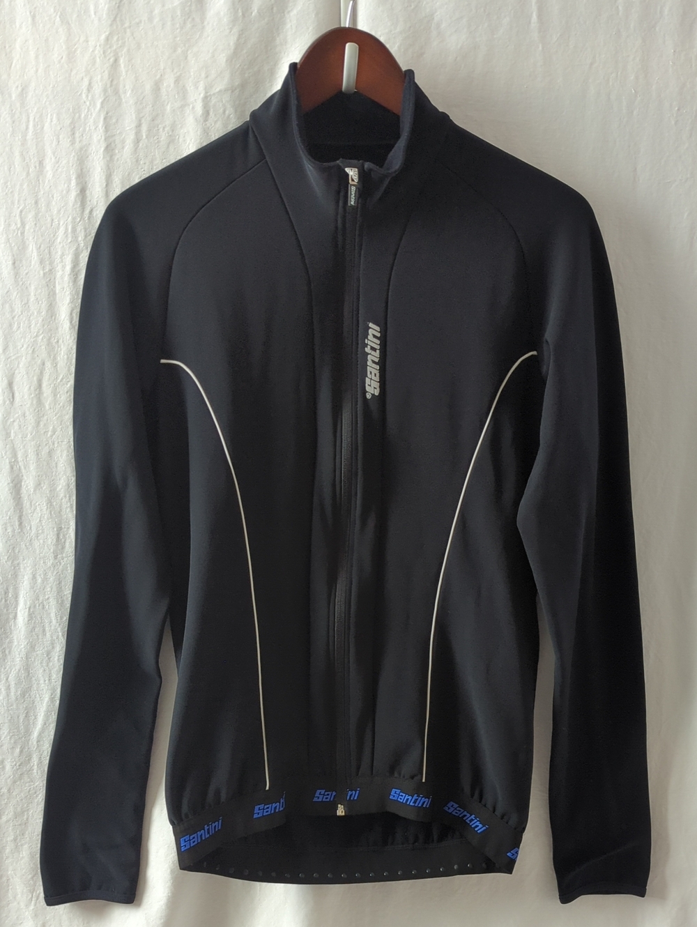 Santini H21 Acquazero Thermal Cycling Jacket Jersey Men XXL Fits US Large Italy